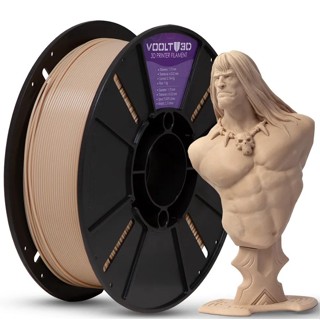 Filamento Voolt PLA Bege Caucasiano em Oferta na Shopee