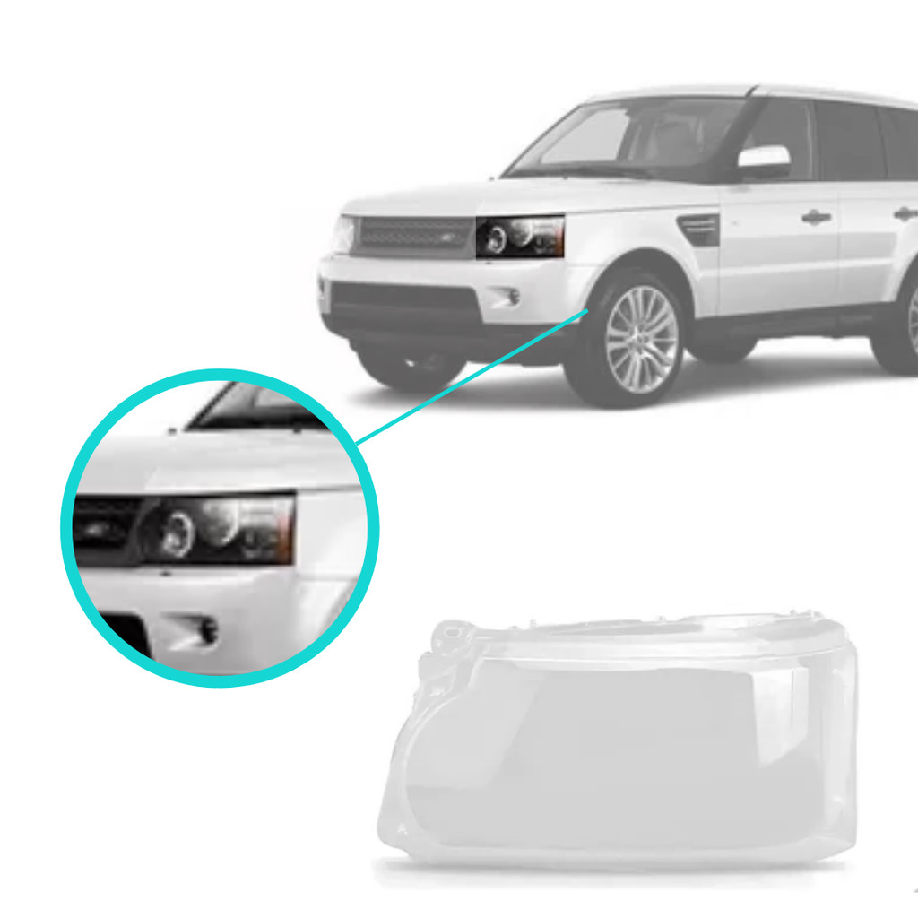Lente Farol Esquerda Range Rover Sport 2009 2010 2011 A 2013