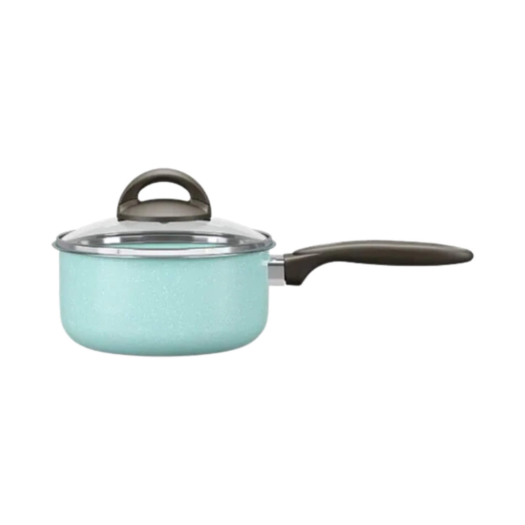 Panela com Tampa 16cm Antiaderente 1,3L Verde Ceramic Life Suprema Brinox - 7245/360 em Oferta na Shopee