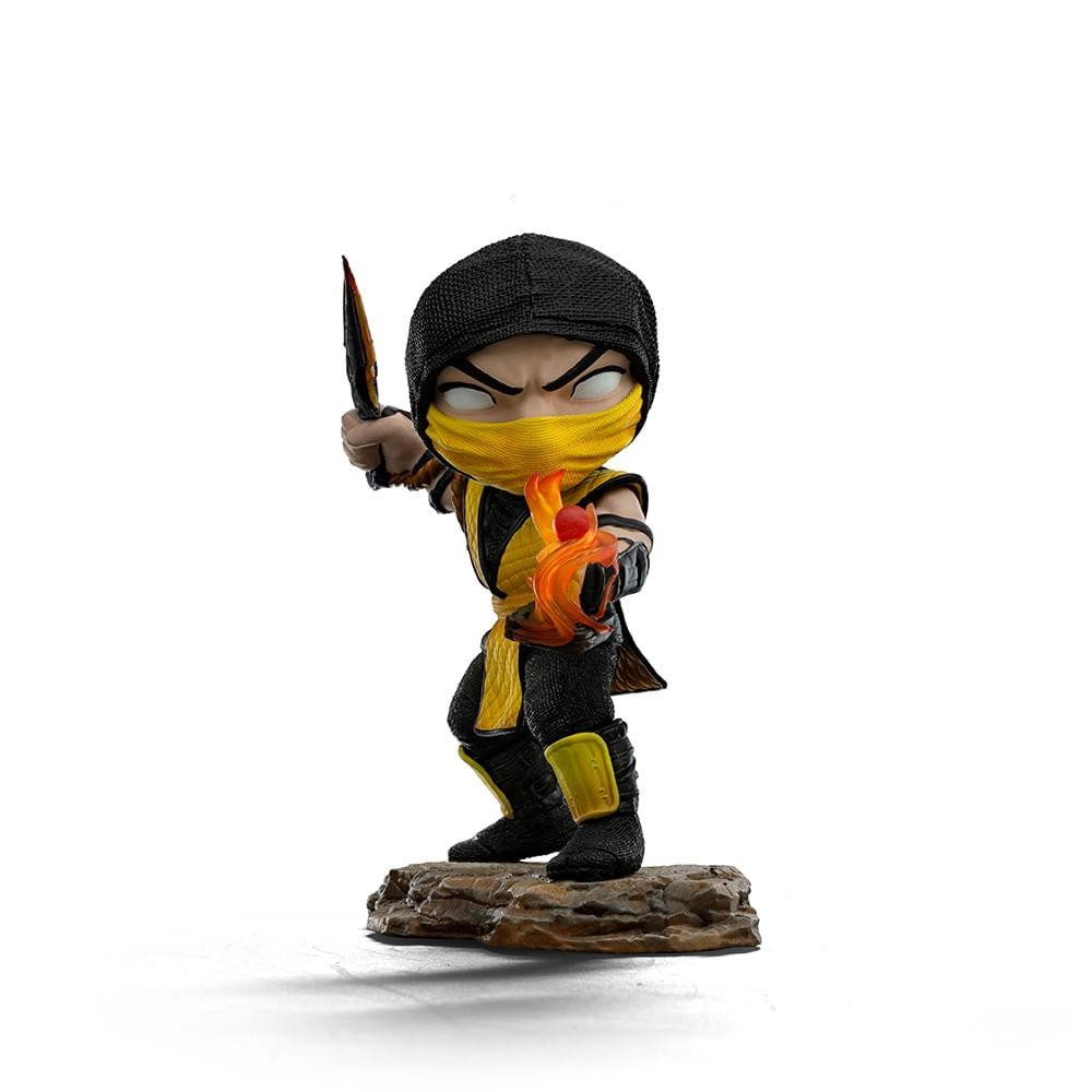 Estátua Scorpion - Mortal Kombat - MiniCo - Iron Studios em Oferta na Shopee