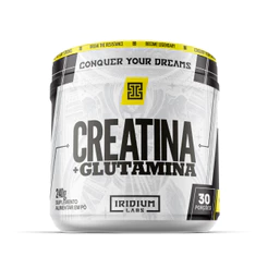 Creatina com Glutamina - 240g - Iridium Labs