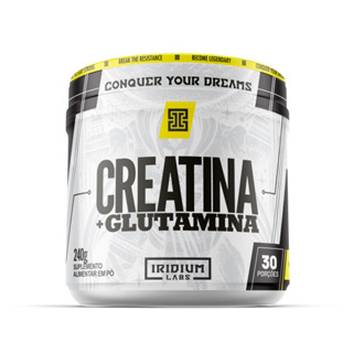 Creatina com Glutamina - 240g - Iridium Labs em Oferta na Shopee