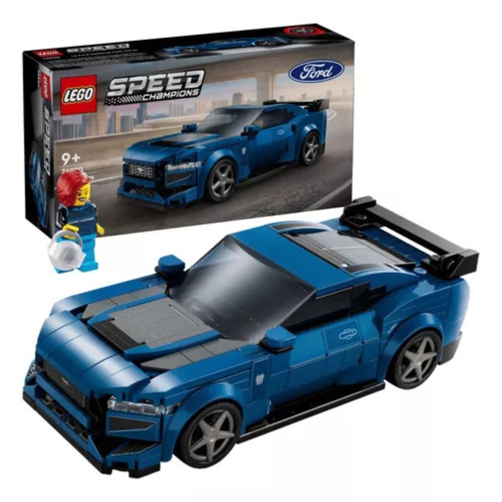 Carro Esportivo Ford Mustang Dark Horse Speed Champions 344 Peças - Lego em Oferta na Shopee