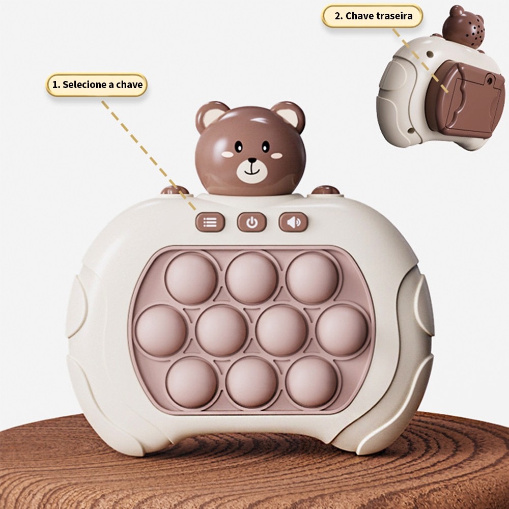 Fast Push Game Pop-it Eletronico Brinquedo Anti Stress Ansiedade para crianças e Jovens presente de festa em Oferta na Shopee