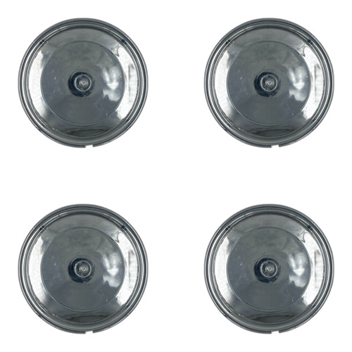 Jogo Calota Aro 15 Audi A3 Cromada Emblema Vw 2000 2001 2002