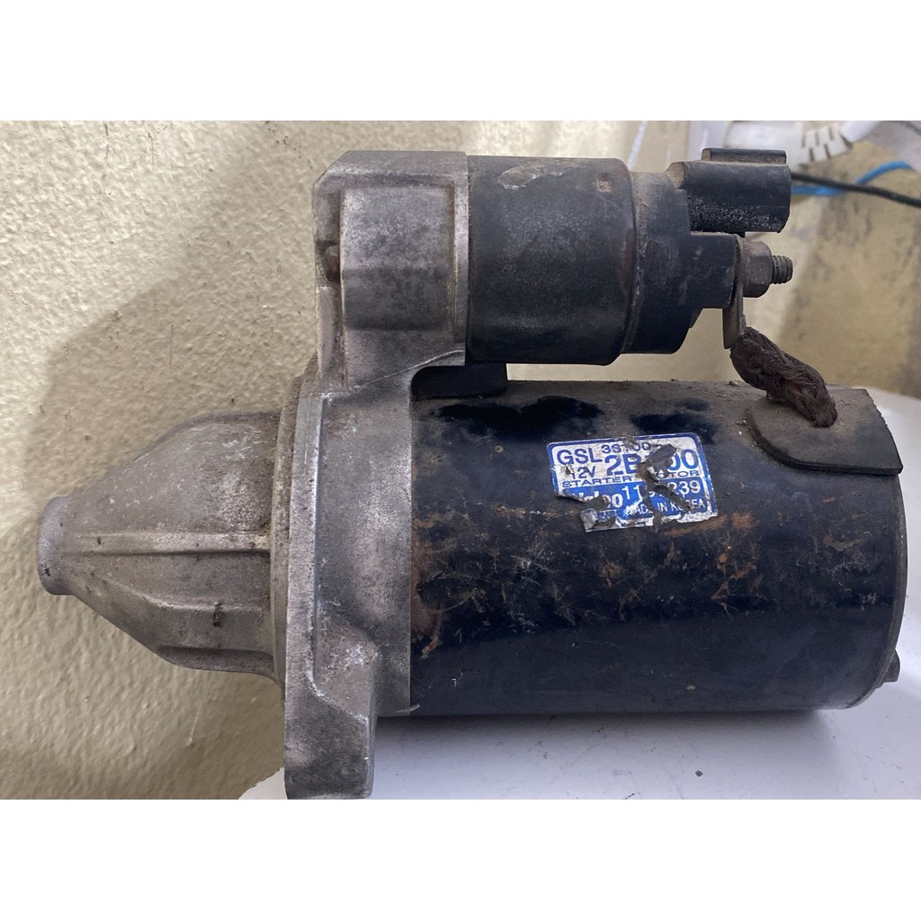 Motor Partida Arranque Hb20 Cerato Soul 1.6 16v 10-2016 10 D
