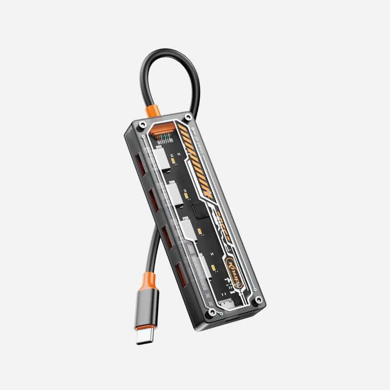 Hub USB 3.0 Tipo C 4 Saídas Alimentação Extra Knup KP-HB505 em Oferta na Shopee