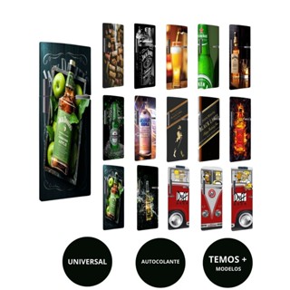 Adesivo para Geladeira e Freezer Bebidas Plotagem Bar Cozinha Bebidas Cerveja UNIVERSAL Decoração em Oferta na Shopee