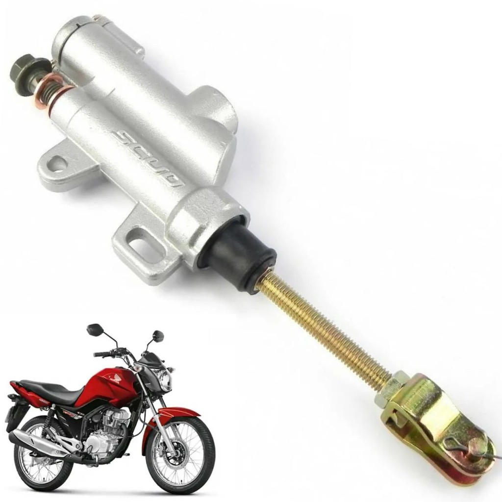 Cilindro Mestre Freio Traseiro Titan 150 Burrinho Moto Scud