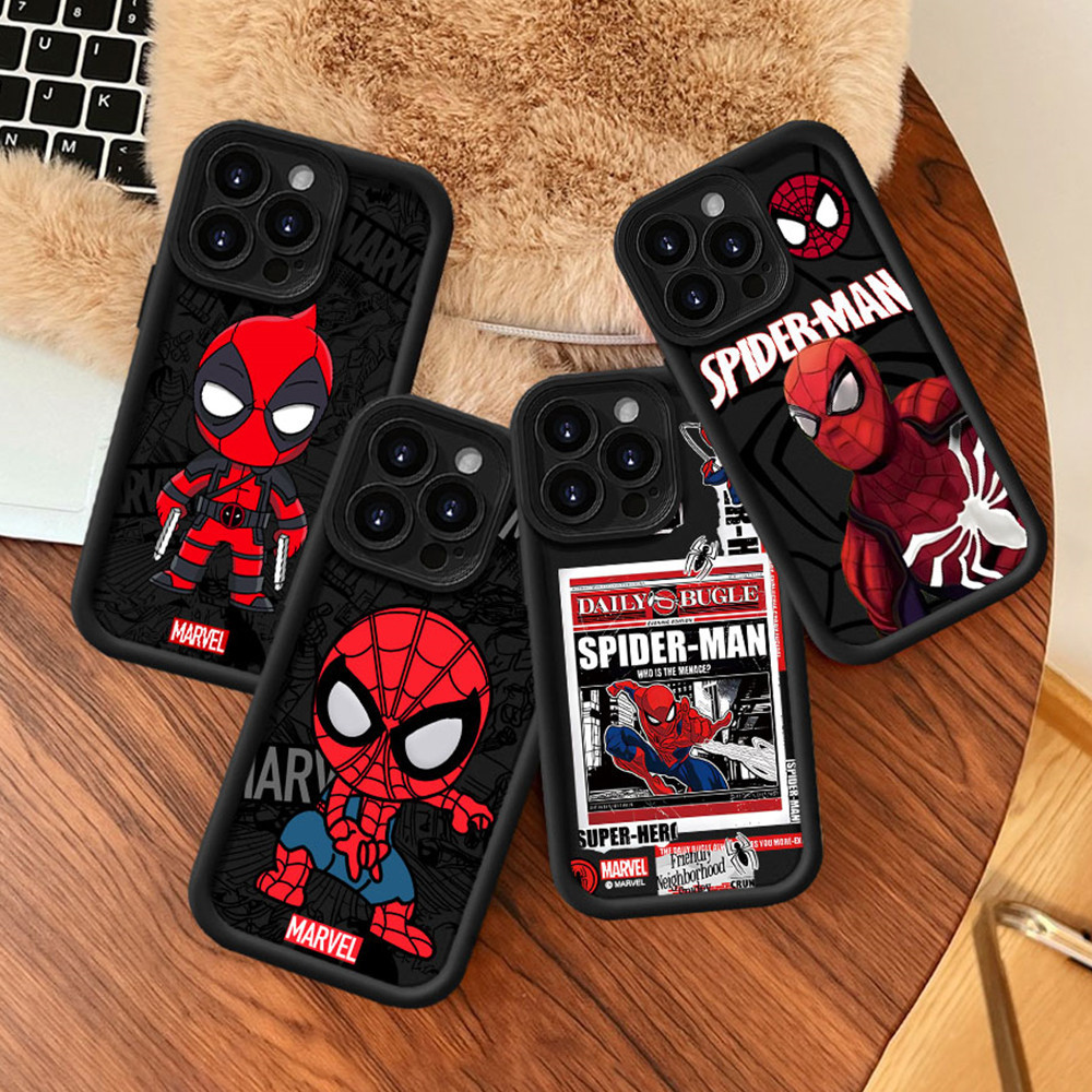 Capa De Telefone Marvel Do Homem-Aranha Para Samsung Galalxy A16 A06 A55 A15 A14 A53 A54 A36 A25 A32 A12 A22 A05S A05 A0