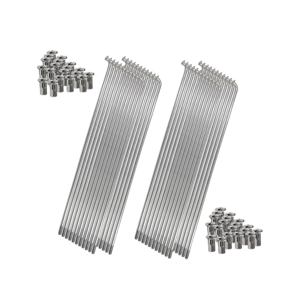 Kit Raio Inox 2 Jogo Cg 125 150 160 Fan Start Titan