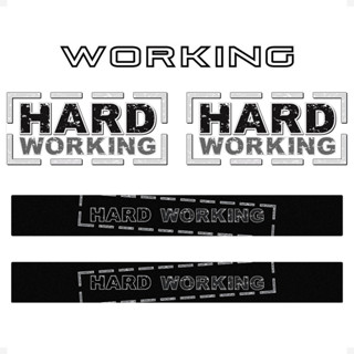 Kit Adesivo Strada Hard Working 2014/2019 Soleira Preto em Oferta na Shopee