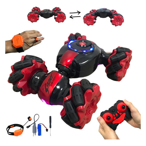 Carrinho Importway Relógio Gestos De Mão Acrobático Sensor Cor Vermelho em Oferta na Shopee