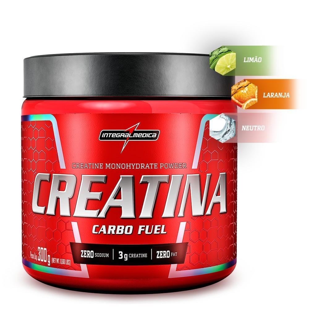 Creatina Integralmedica Carbo Fuel Laranja 300g