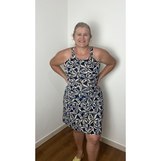 Kit 2 Vestidos Feminino de Alcinha Malha Fria Liganete Estampado Verão em Oferta na Shopee