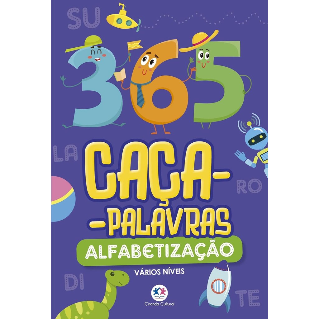 365 caça-palavras - Alfabetização