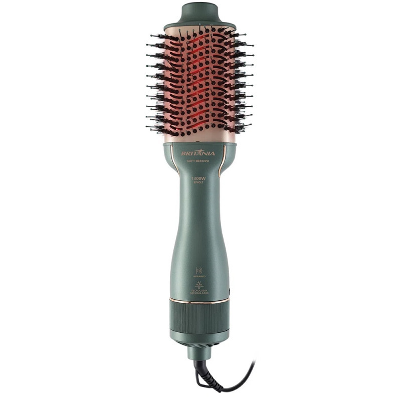 Escova Eletrica Secadora Britania 3 Em 1 Soft BES13VD - Bivolt