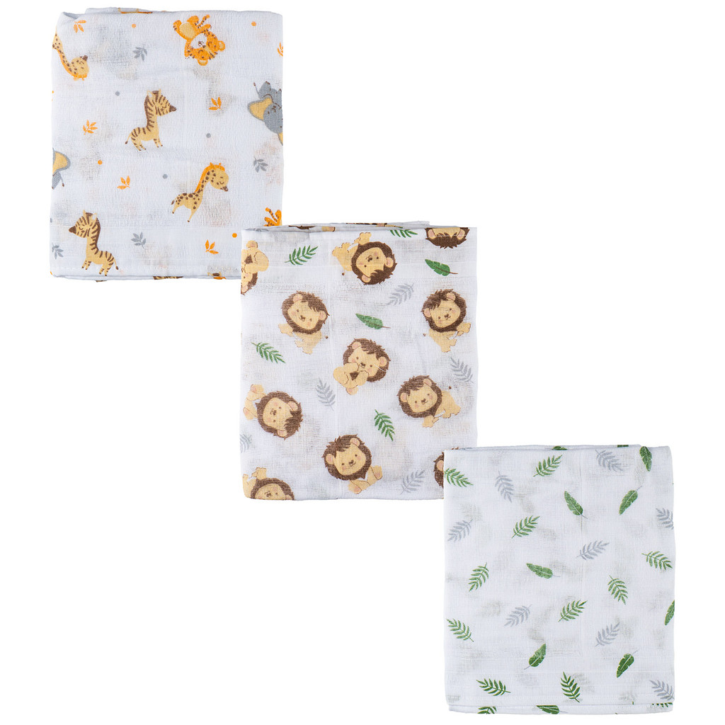 Toalha Fralda Luxo 70 cm x 1,07 m 3 Unidades Incomfral em Oferta na Shopee