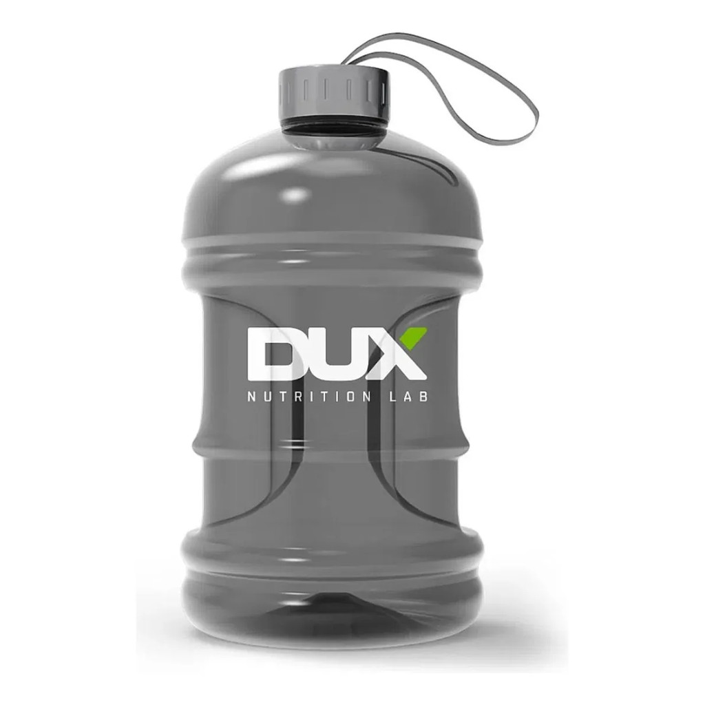 Coqueteleira Galão Preto Fumê 1,8 Litros Dux Nutrition