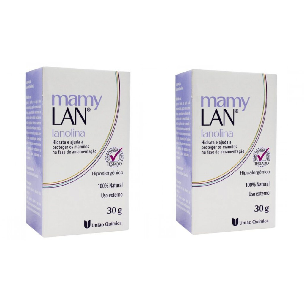 Kit 2 und Mamy Lan Lanolina 30g
