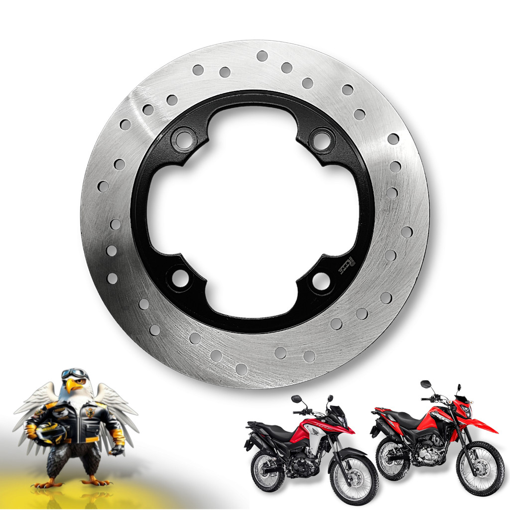 Disco de Freio Traseiro Falcon Nx400 Hornet Xre 190 bros 160