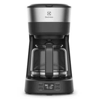 Cafeteira Elétrica Electrolux 30 Xícaras Experience Programável com Timer Cor Inox Preta (ECM25)