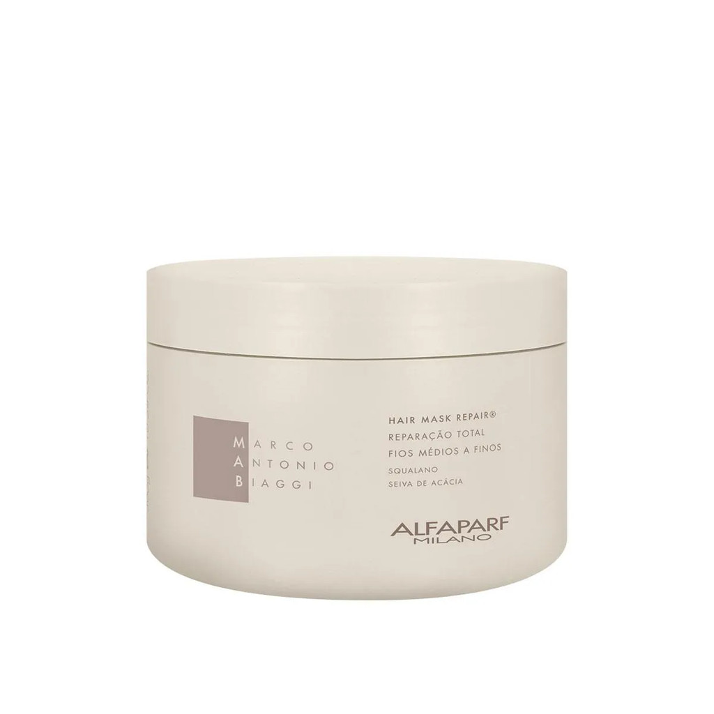 Máscara Capilar Reparação Total Fios Médios a Finos MAB Marco Antonio Biaggi 300g