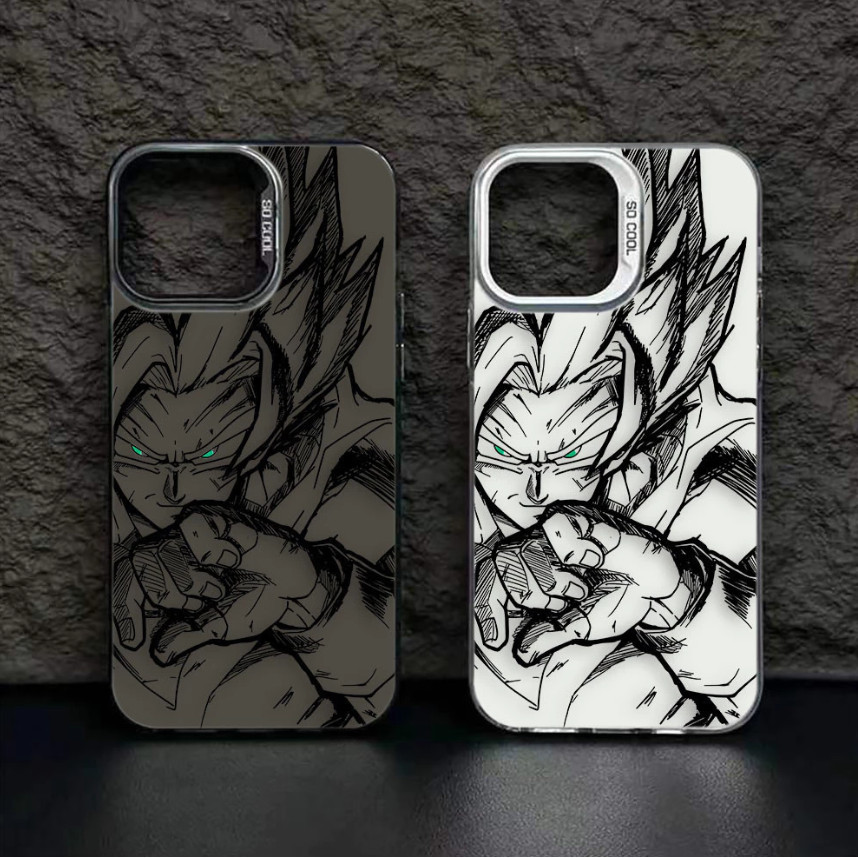 Capinha iphone 11/12/13/14/15/16 Pro max,capa de celular anti impacto DRAGON BALL Anime