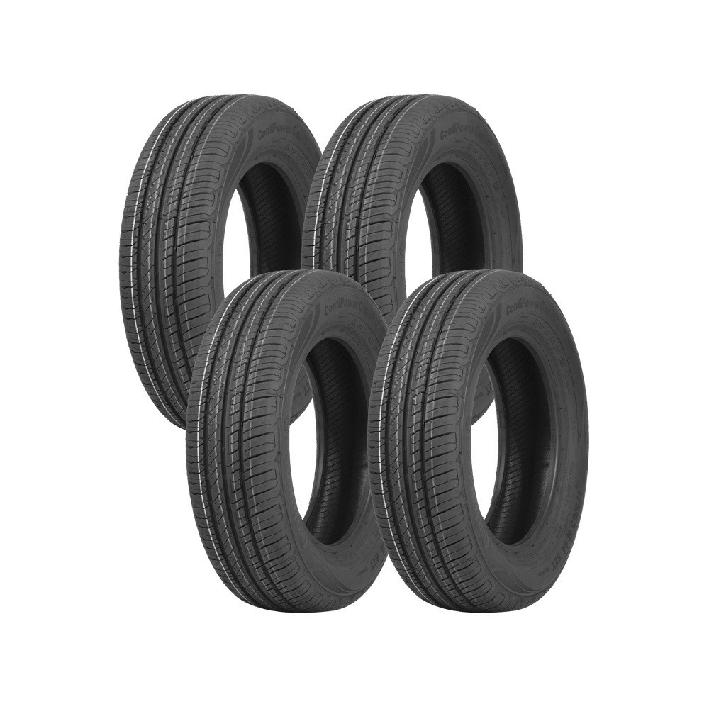 Jogo 4 Pneus Continental Aro 15 ContiPowerContact 185/65R15 92T XL em Oferta na Shopee