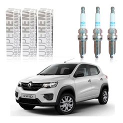 Jogo Velas Original Kwid 1.0 12v 2017 A 2021