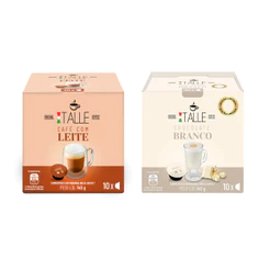Cápsula Dolce Gusto Café com leite e Chocolate Branco Café Italle 20 Und