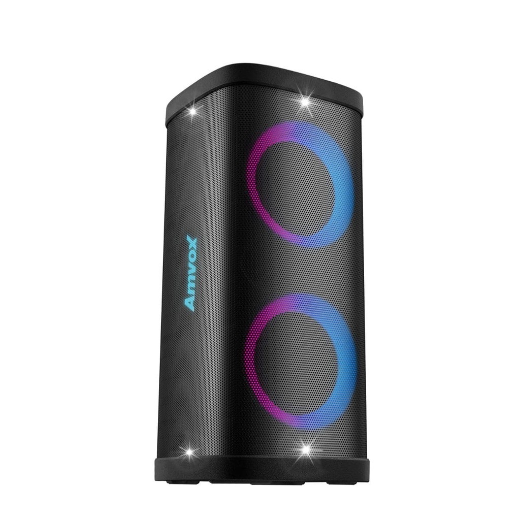 Caixa de Som Amvox 1200W ACA1200 Party Vox Elite Woofer 6,5 em Oferta na Shopee