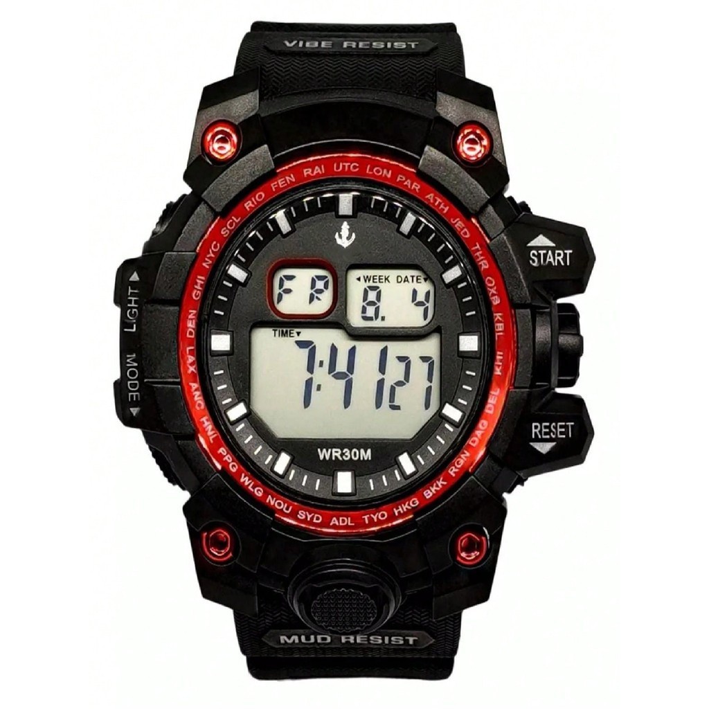 Relogio Masculino Sport Militar Shock Tatico Prova D'água