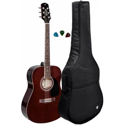 Violão Elétrico Folk Giannini Aço Gd-1 Tdw Com Capa Luxo