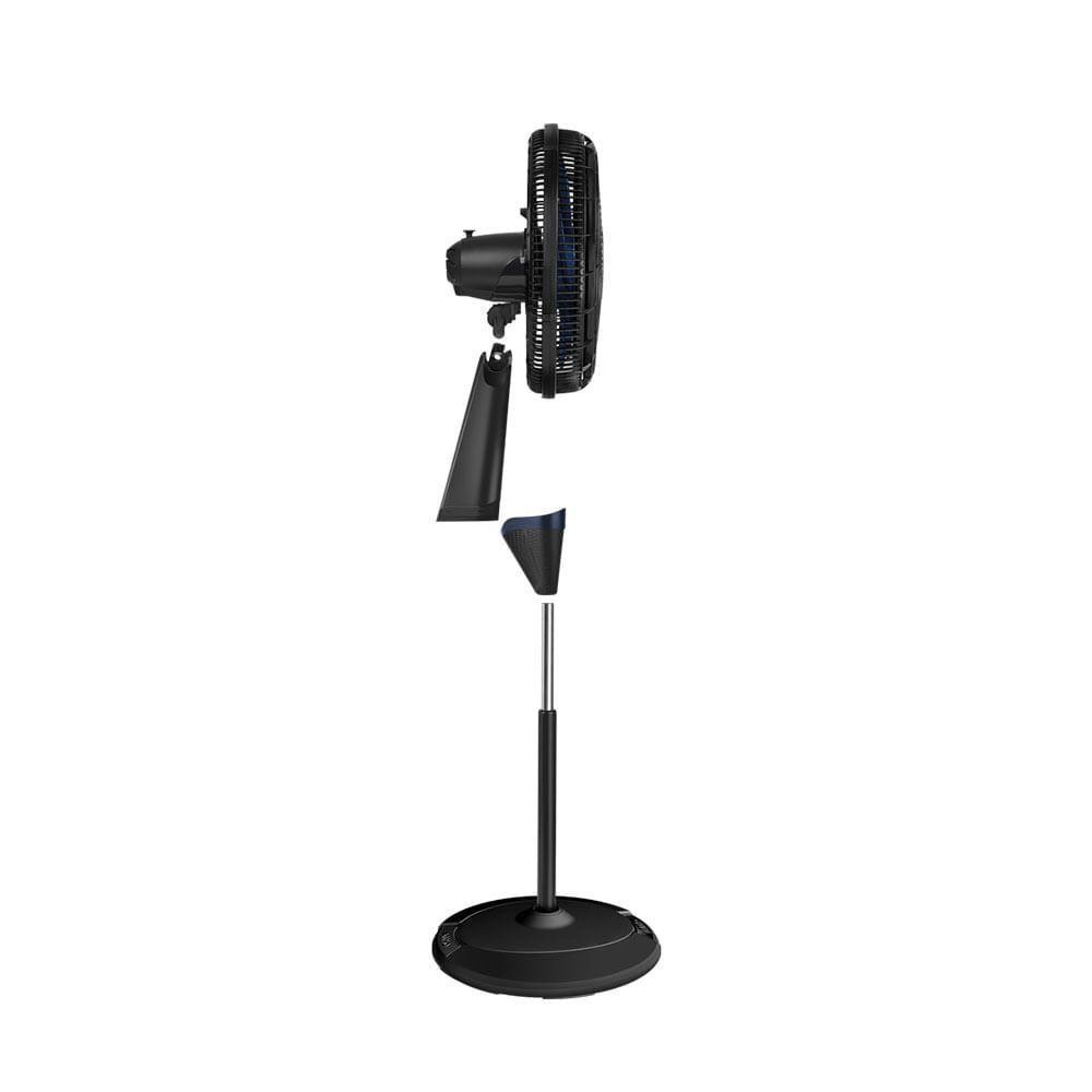 Detalhes do Ventilador De Coluna Arno 40cm X-Treme 7 VE7C Preto E Azul Escuro 127V