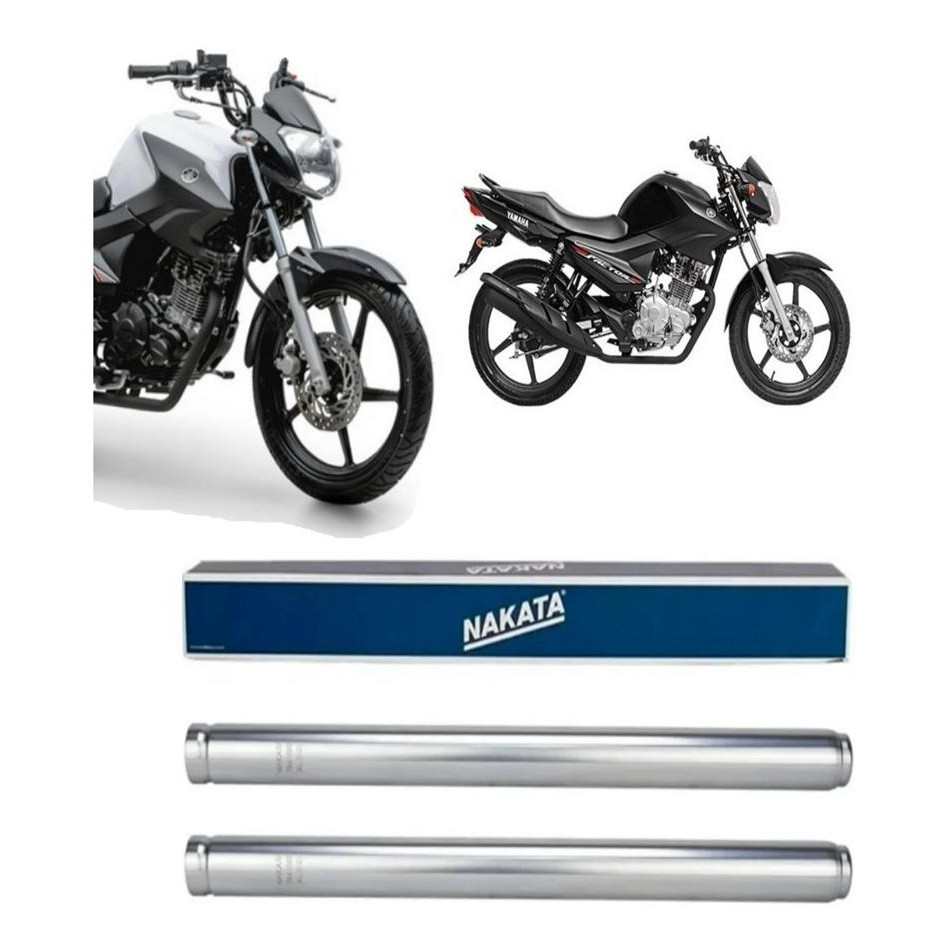 Par Tubo Interno Yamaha YBR Fazer Factor 150 125 2000 à 2019 Original Nakata