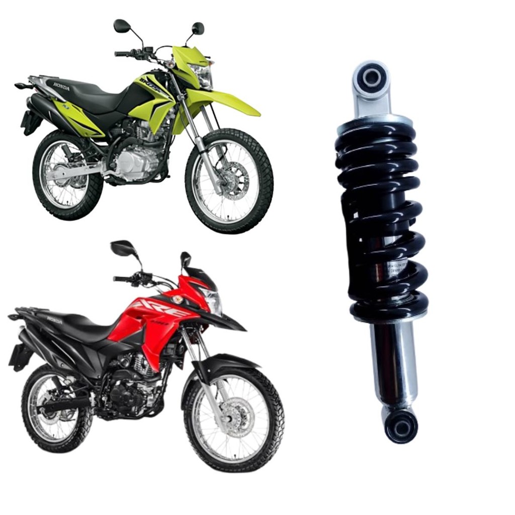 Amortecedor Traseiro Central Monochoque Prolink Honda Nxr Bros 125 150 160 2003 à 2025 Modelo Origin