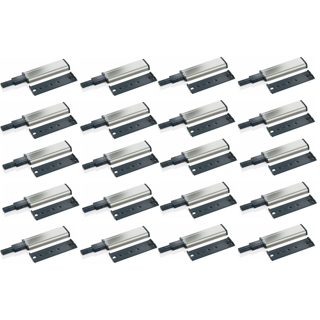 20 Pulsador Tip-on Fecho Toque Magnético Metálico Porta Gaveta Móveis em Oferta na Shopee