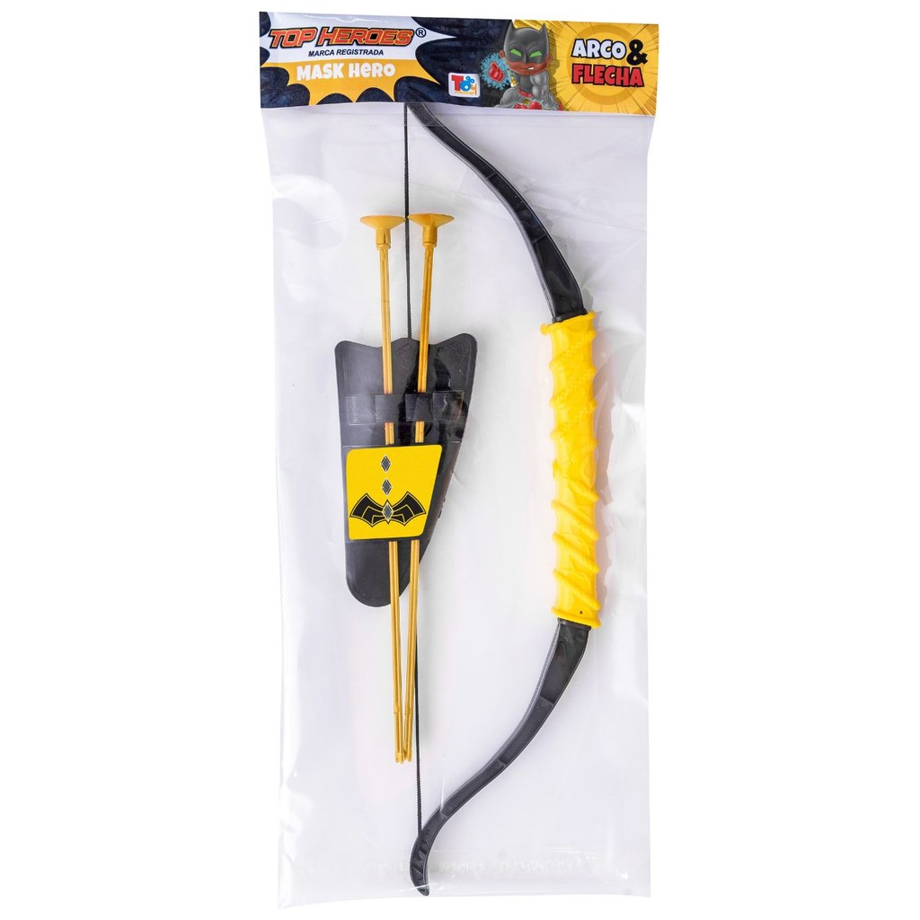 Kit Arco e Flecha Batman Infantil Morcego Cavaleiro das Trevas Dc Comics Fantasia
