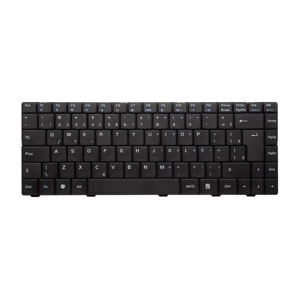 Teclado para Notebook Positivo SIM 2684 | Preto ABNT2 - F2 WI-FI - Computers & Accessories
