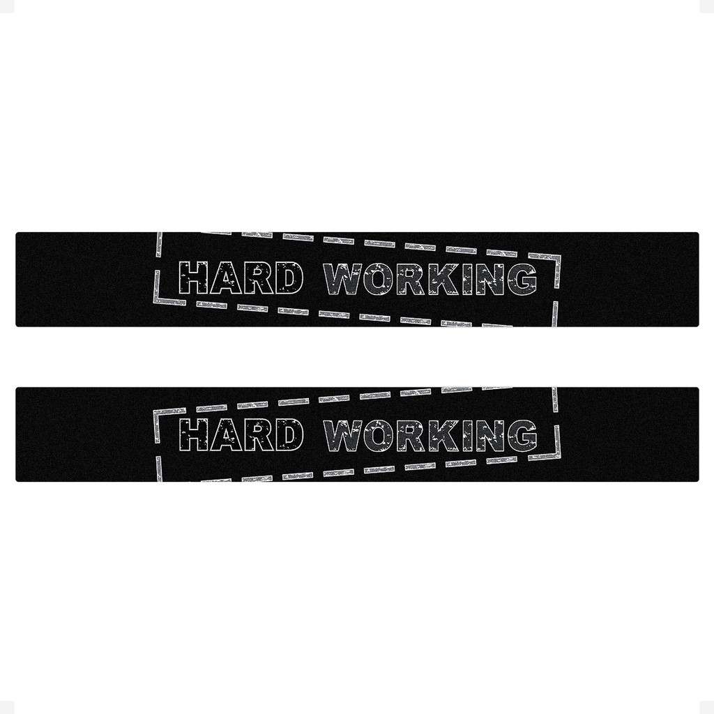 Adesivo Da Porta Strada Hard Working 2014/2019 Soleira Lixa em Oferta na Shopee