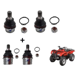 Kit 04 Pivo Quadriciclo Honda Fourtrax Trx 420 2008 2009 2010 2011 2012 2013