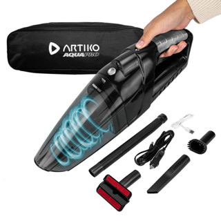 Aspirador De Pó e Água Sem Fio Portátil Veicular Artiko AquaPro 100W Turbo 12V em Oferta na Shopee