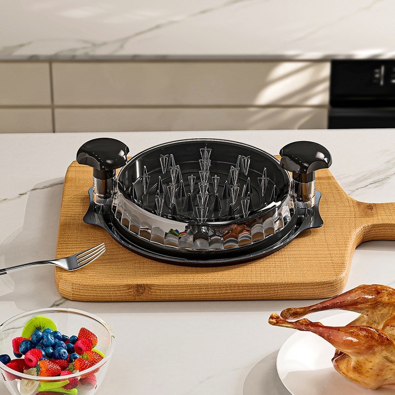 Desfiador De Frango Manual Processador De Alimentos Picador De Carne Triturador Multifuncional em Oferta na Shopee