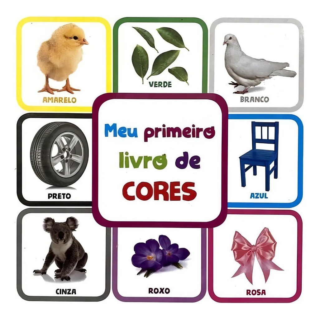 Meu Primeiro Livro de Cores em Oferta na Shopee