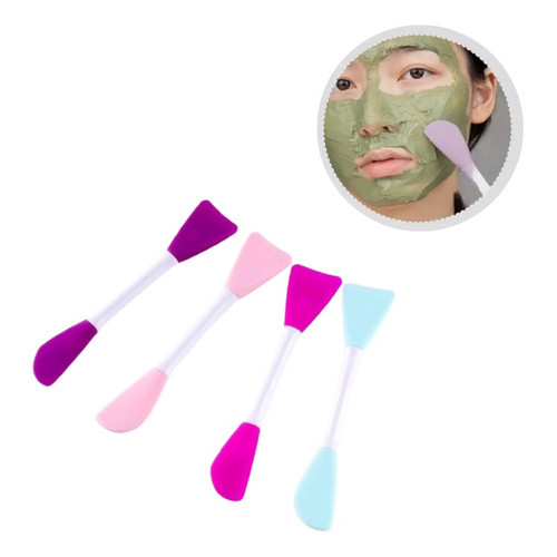 1 Pincel De Silicone Espátula Aplicar Máscara Facial Argila