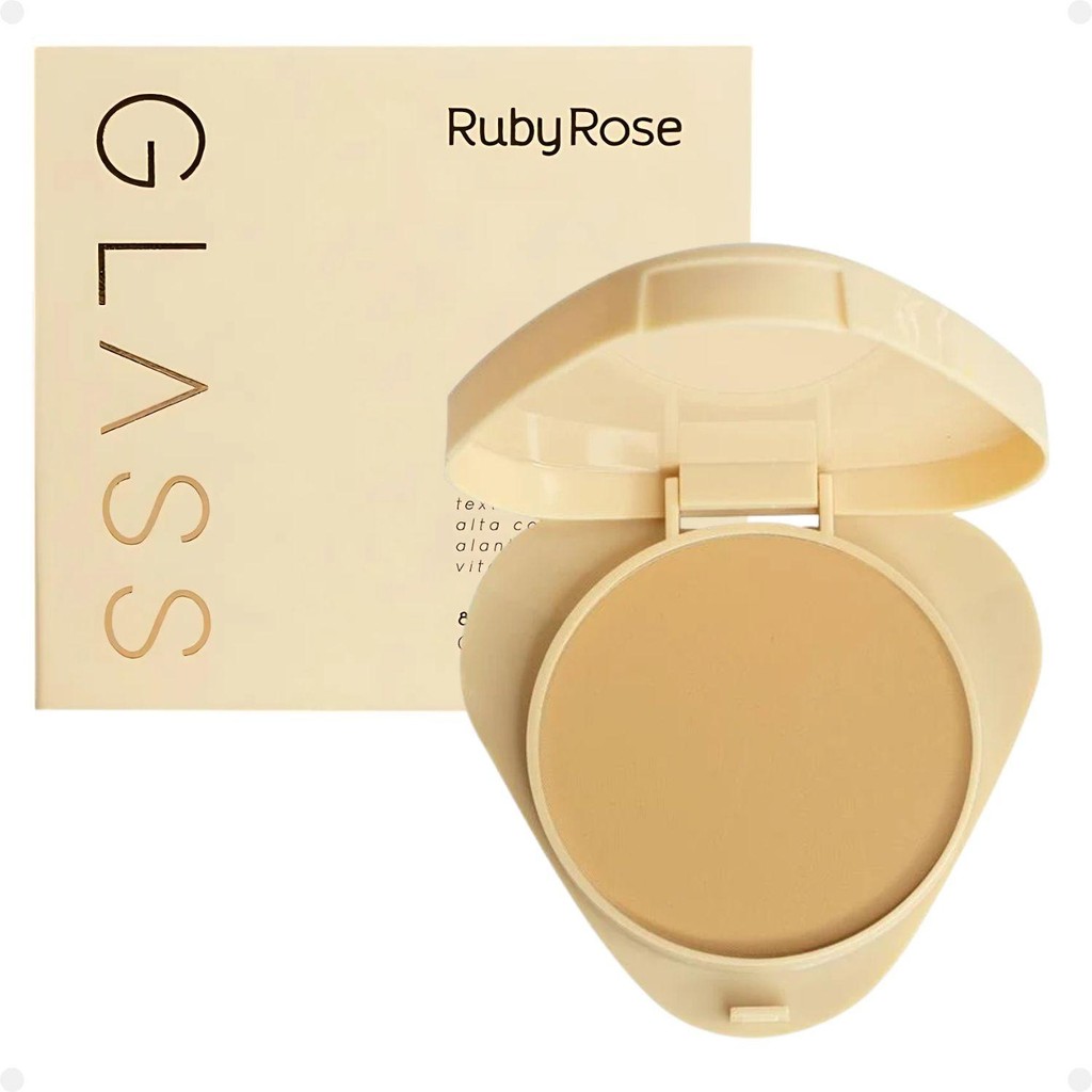 Pó Compacto Ruby Rose Glass Gpm10 Hb-863-5