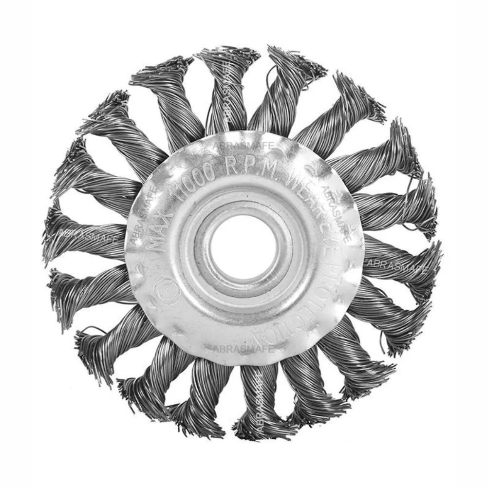 Escova De Aço Trançada P/ Esmerilhadeira 13mm PTE004 Pegatec em Oferta na Shopee