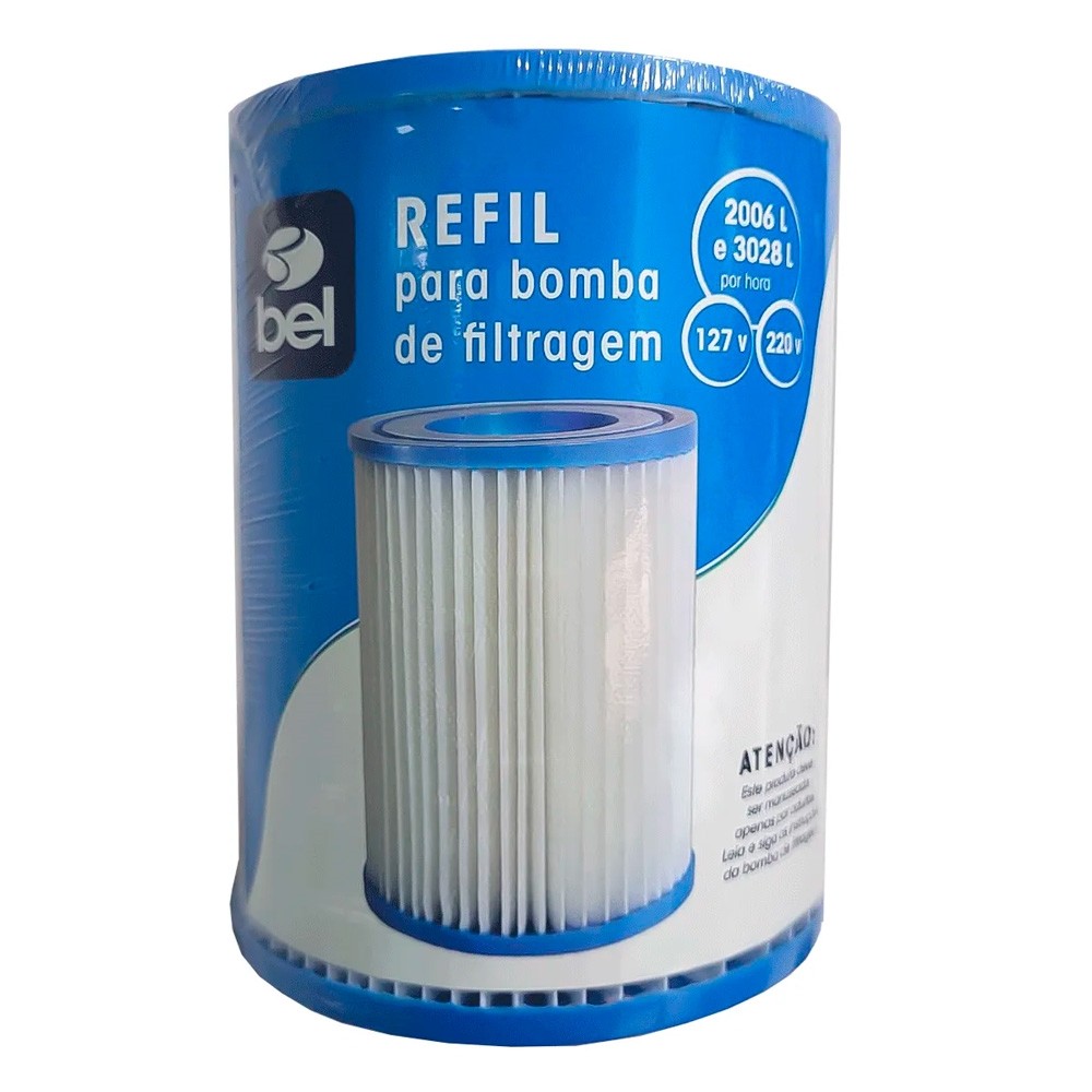 Refil Para Filtro De Piscina 3028L/H 127v/220v - Bel em Oferta na Shopee