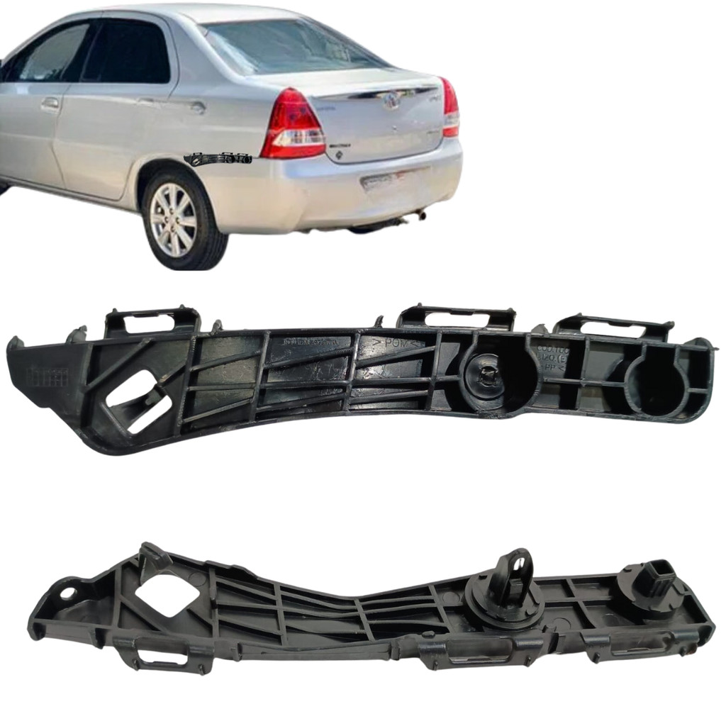 Suporte Guia Parachoque Etios Sedan Traseiro 2013 Até 2021